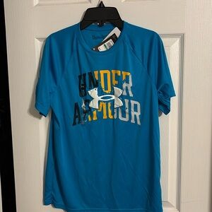 NWT Boys Lg Under Armour Dry Fit Tshirt